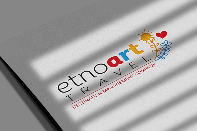 etno art travel turisticka agencija dizajn logotipa i vizualnog identiteta
